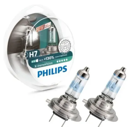 Lâmpada Philips H7 Xtreme Vision Branca 130%