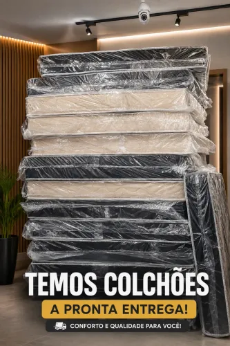 Colchões casal a pronta entrega
