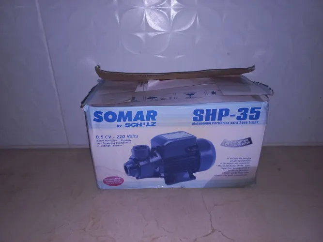 Bomba de água periférica 60 metros de sucção