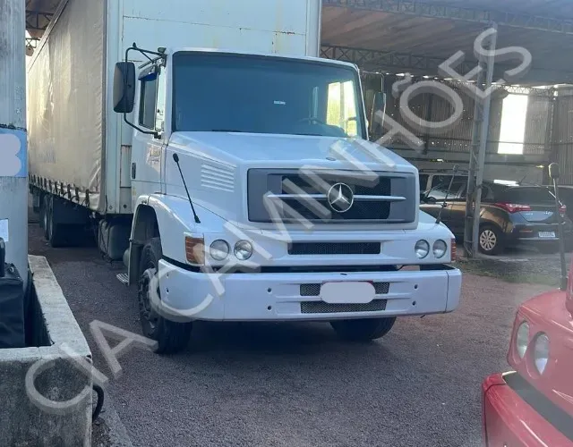 MB 1620 ANO 2008 BAU SIDER 10,80M PARA 20 PLT