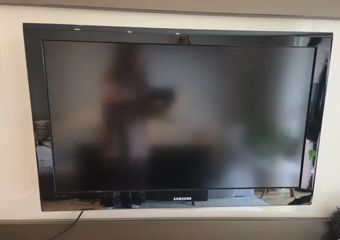 Tv samsung 40 pol funcionando nao smart
