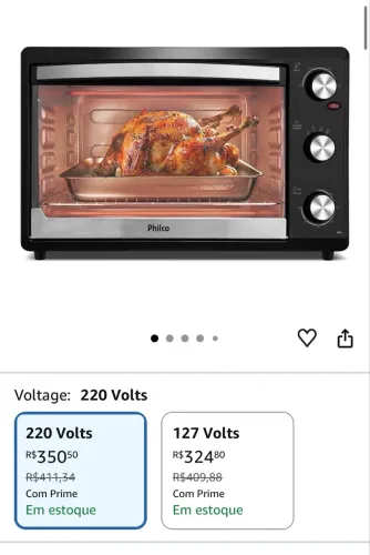Forno elétrico 15l Philco