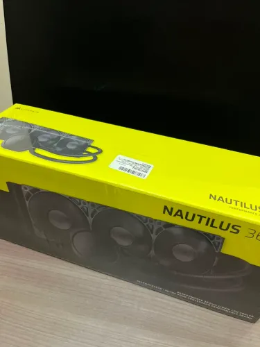 WATERCOOLER CORSAIR NAUTILUS 360 RS PRETO (NOVO LACRADO)