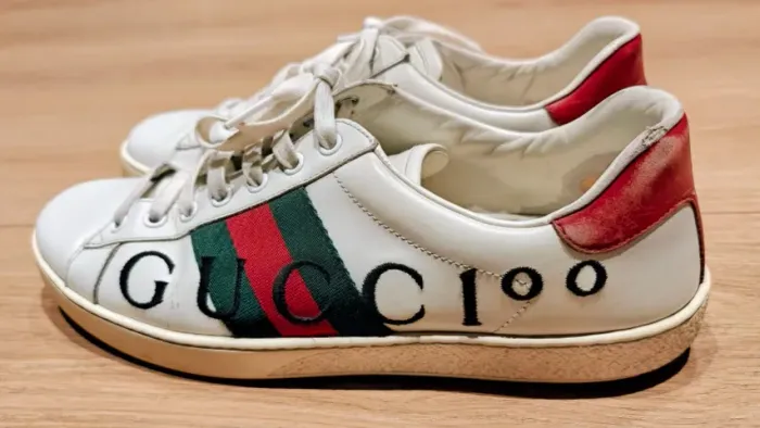 Tênis Gucci Ace "Gucci 100" Edição Limitada - Original - Tam 7.5 (40/41 BR)