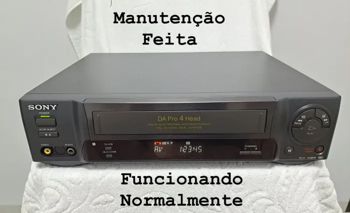Video Cassete SONY 4 Cabeças - SLV40