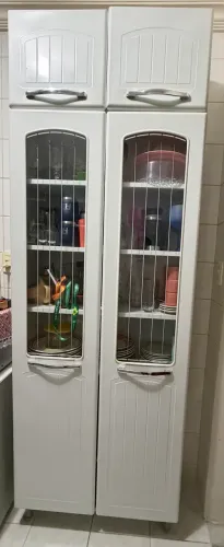 Armário de cozinha em aço bertolini