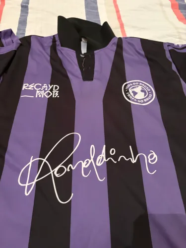 camisa tropa do bruxo x recayd mob x ronaldinho gaúcho