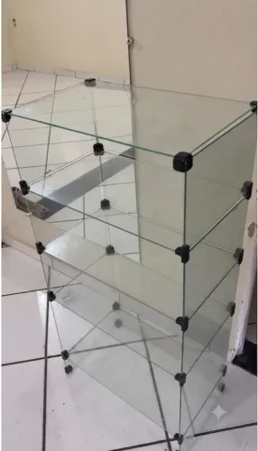 PRATELEIRA DE VIDRO