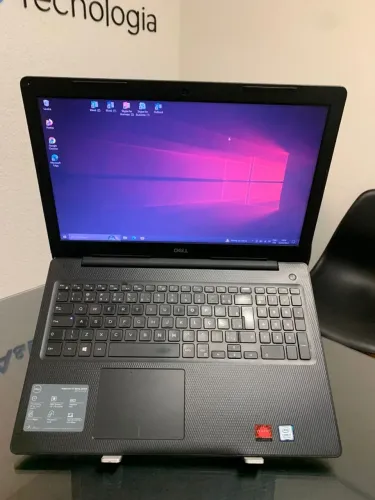 Notebook Dell - i7-8°Geração - 12GB Ram - SSD 256GB Nvme - Rede 5G - Radeon 2GB Dedicado