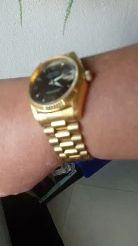 Relógio Rolex banhado a ouro Caixa 4.67 G 18k