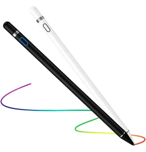 Caneta Stylus Capacitiva Digital Alta Sensibilidade Recarregável