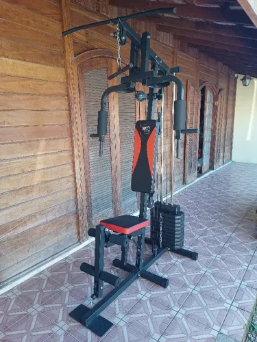 Aparelho Estação de Musculação WCT Ftness (Nova) Parcelo no cartão