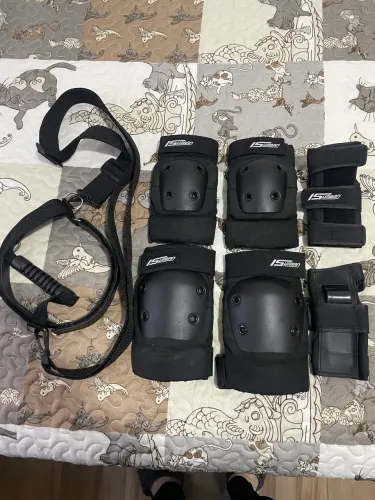 Kit Proteções profissional para patins IS Urban Tamanho P