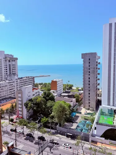 Duplex com Vista Mar no Meireles - 1 Quadra da Beira-Mar