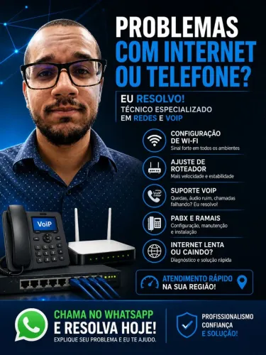 Técnico de Informática, telefonia e Redes