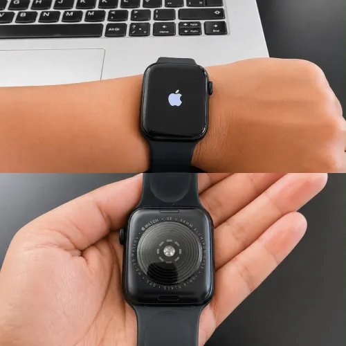 Apple Watch SE 44mm GPS - Alumínio Preto