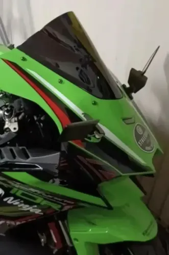 Bolha Parabrisa Kawasaki Zx-10r Preta 21+ Zx10r Zx10 Ninja (Usado)