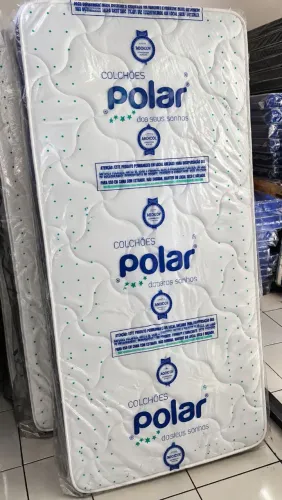 Colchão Solteiro Polar Molas Ensacadas 25cm Conforto Premium