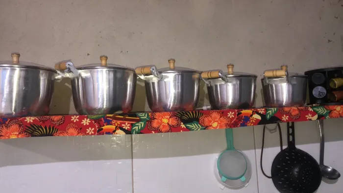 Panelas novas nuca usada 