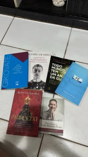 6 livros religiosos 