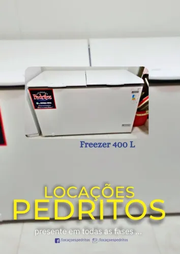 Locação de freezer,  cadeiras , mesas,  armário 