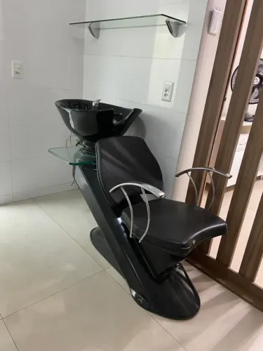 Cadeira lavatório de cabeleireiro para salão de beleza