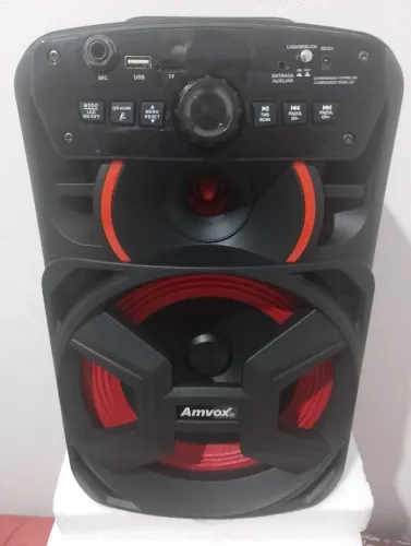 <br>Caixa De Som Amplificada Amvox ACA 221 GIGANTE II