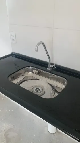 Cuba cozinha com pia