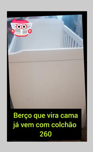 Berço que vira cama