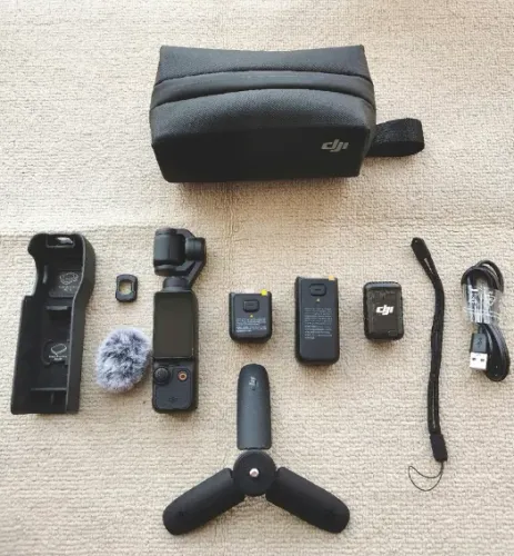 DJI Osmo Pocket 3 Creator Combo 4K Completa na Caixa Impecável