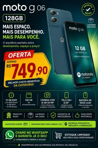 Telefone moto G06