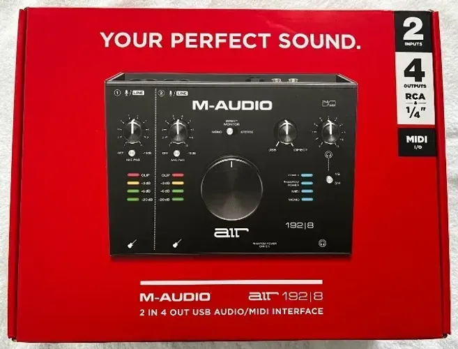 Interface de Áudio M-Audio Air 192/8