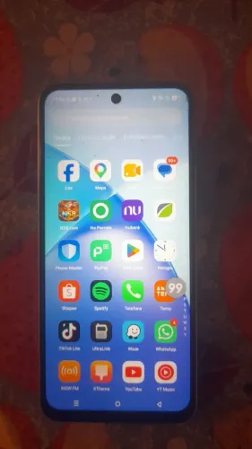 Vende -se um celular infinix smart 10 novo 30 dias de uso 128 GB de memória