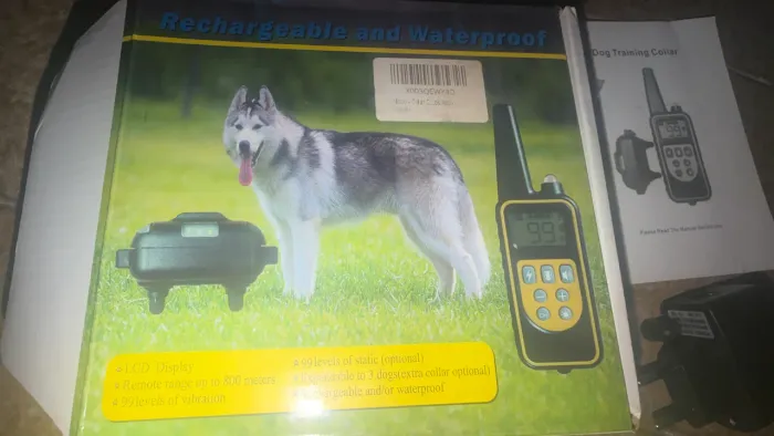 Coleira eletrônica adestramento de cachorro