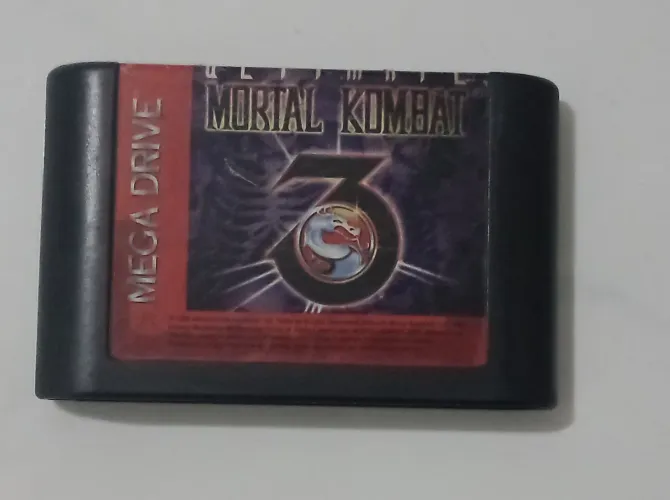 Cartucho Mega Drive lll Mortal Kombat Ultimate (Original)