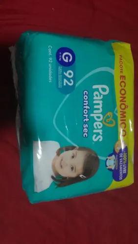 Fralda pampers pacotão 