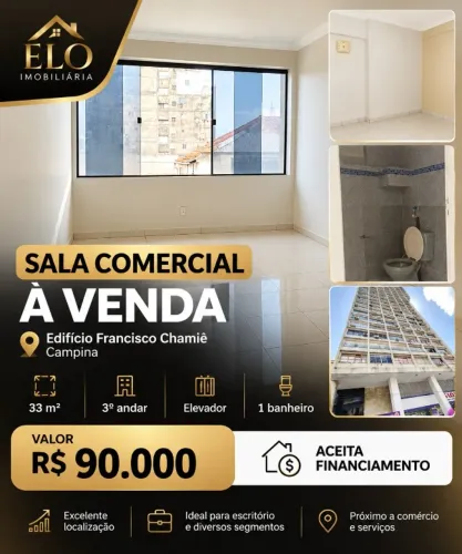 vendo sala comercial com preço excelente no centro do comercio de Belém