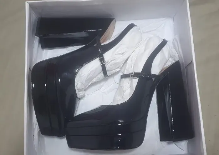 sapato feminino meia pata schutz preto