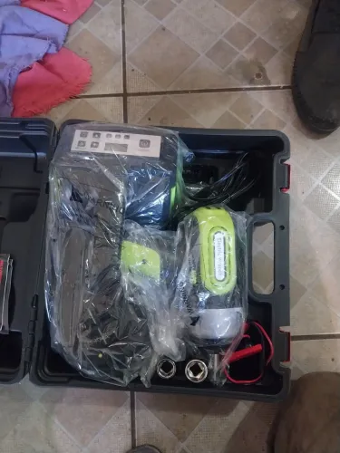 Kit step com máquina idraulico e máquina de ipacto e copresor 