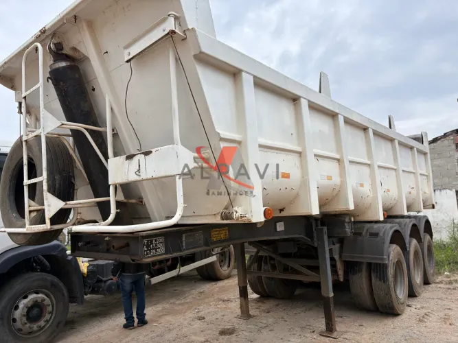 Carreta Randon 2009 3 Eixos Caçamba Basculante 25m