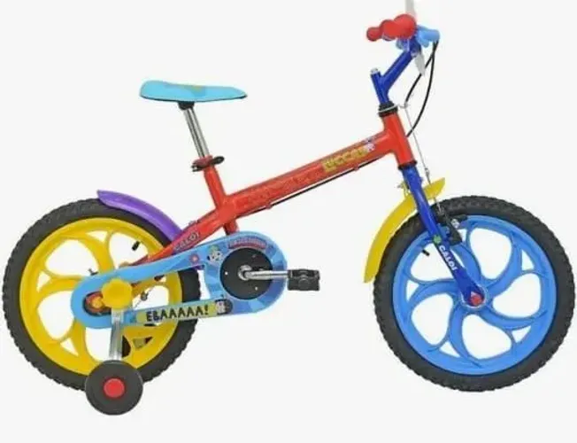 Bicicleta infantil Luccas Neto aro 16