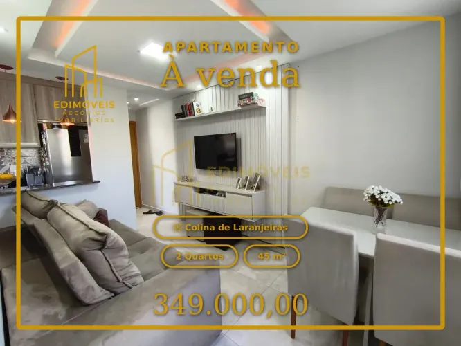 Sensacional apartamento 2 quartos em Colina de Laranjeiras - Agende sua visita!