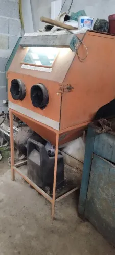 Cabine Jateamento Artesanal