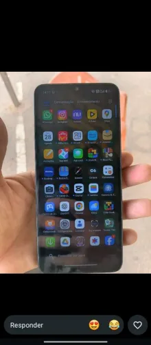 Vende-se celular novo, redmi c14, todo de vidro é todo original, nunca foi aberto