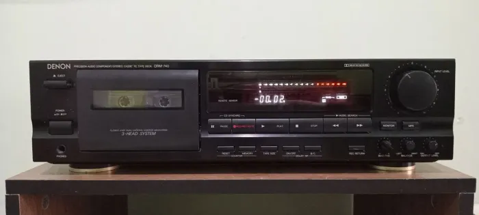 TAPE DECK DENON DRM 740 ( 3 CABEÇAS ) leia o anuncio