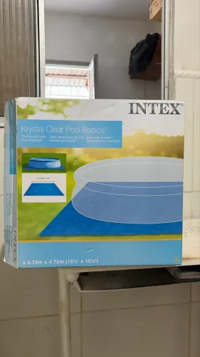 Forro/Lona para Fundo de Piscina NUNCA USADA Intex 3,05 m