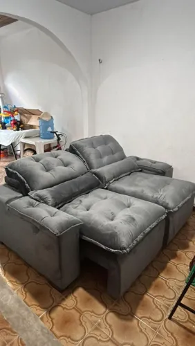 Sofás retrátil e reclinável