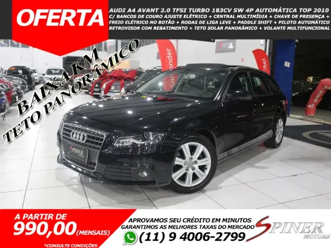 Audi A4 2.0 Avant TFSI 183/180cv Multitroni 2010
