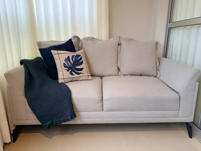 Sofa em linho