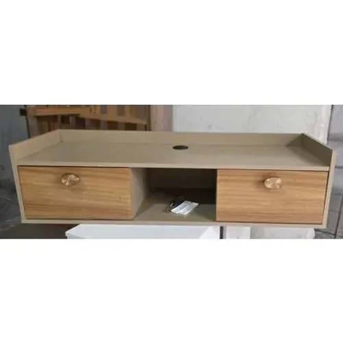 Rack Suspenso Flutuante com Nicho e Porta (90 x 27 x 24cm)